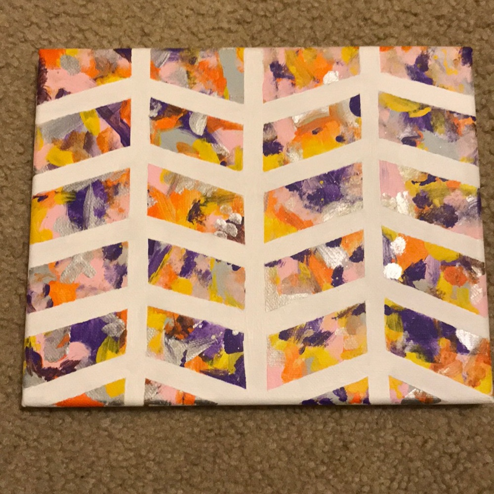 Hand painted canvas